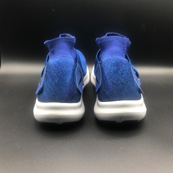 Men's Nike Free RN Motion Flyknit Blue/Black/Grey - Picture 6 of 7